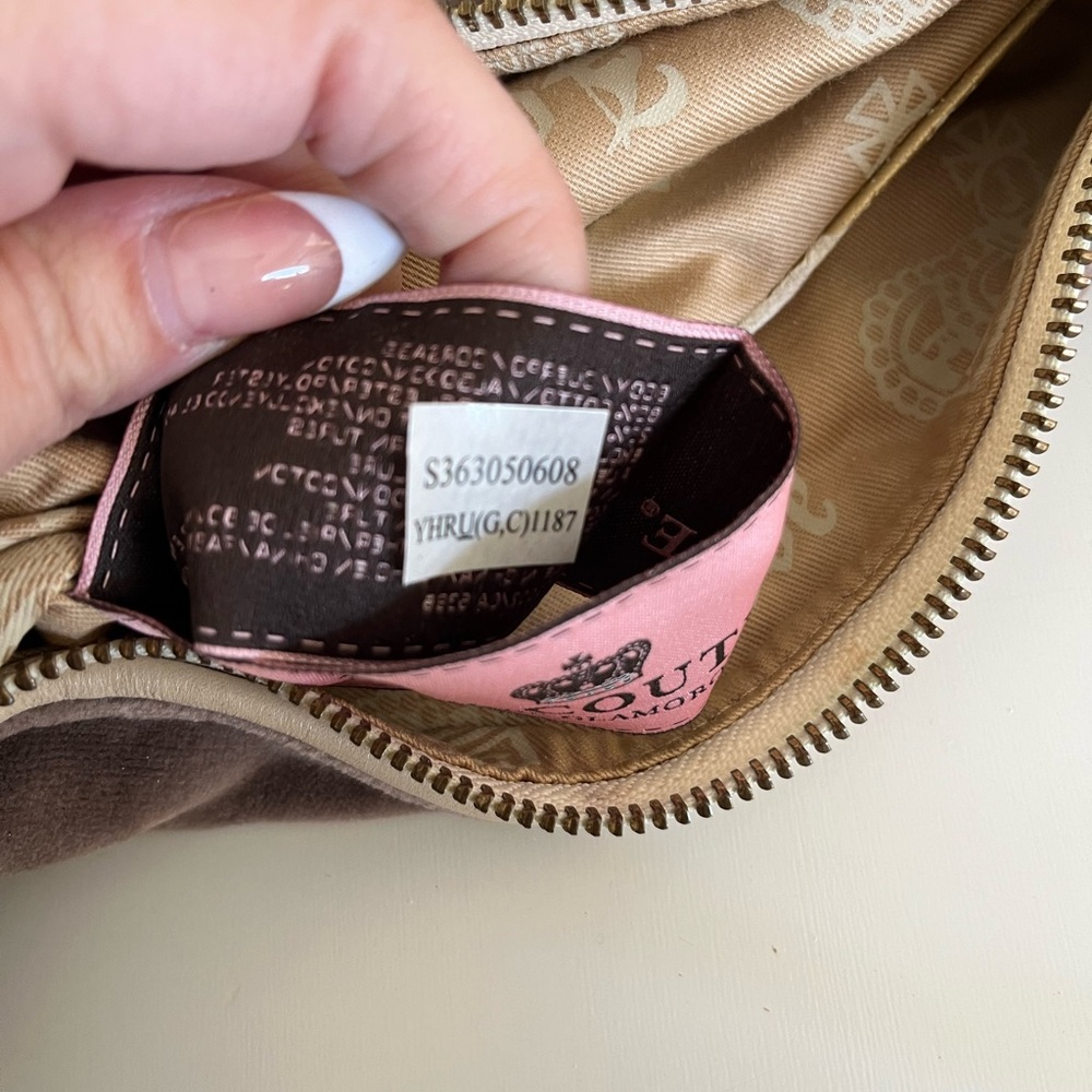 Y2K JUICY COUTURE Velour Bag - Picture 8 of 12